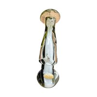 Icet Venezuela Murano Glass Praying Figurine, Green Art Glass Sculpture, Religious Figurine, Vintage Home Decor