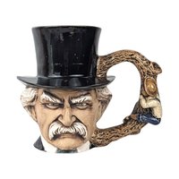 Vintage 1976 Mark Twain Tom Sawyer Character Mug | Collectible Literary Mug | Unique Gift for Book Lovers