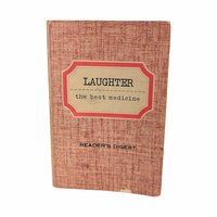 1962 Reader's Digest Laughter the Best Medicine Book, Humor Collection, Funny Anecdotes Book, Gift for Humor Lovers, Vintage Reader's Digest