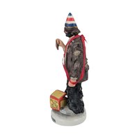 Vintage 1994 Flambro Emmett Kelly Jr. 70 Years Young Figurine, Ceramic Clown Ornament, Collectible Clown, Birthday Gift, 5.5 Inch