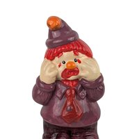 Vintage 1989 Artmark Sad Clown Ceramic Figurine, Collectible Clown Figure, Gift for Clown Collector, 9", Circus Theme