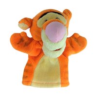 Vintage Disney Plush Pooh Bear Lot - Sears Winnie the Pooh, Mattel Tigger Hand Puppet, Owl Beanie Plush - Collectible Toys