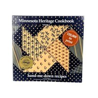 1979 Minnesota Heritage Cookbook, Volume I, Hardcover, Community Recipes, Charity Cookbook, Gift for Home Cook