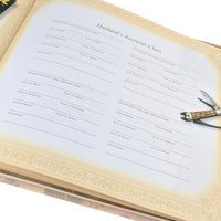 Vintage 1998 Our Family History Book - Photo Album & Genealogy Record - Gift for Family, Keepsake