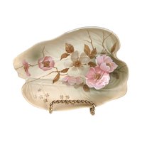 Vintage Dish Lot, Victorian Dogwood Plate, Floral Trinket Dishes, Anchor Hocking Plate, Collectible Dishes, Gift for Her, Home Decor
