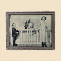 Vintage Swedish Mourning Print, Framed Art, Children, Symbolic Art, Antique Decor, Small Wall Art, Unique Gift, Historical Print