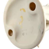 Vintage Bisque Porcelain Lady Figurine, Elegant Dress & Wide Hat, 10 Inch Tall, Classic Home Decor, Gift for Her