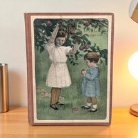 1905 Antique Children's Book, The Story of The Three Dolls, Illustrated by Virginia Keep, Josephine Scribner Gates, Hardcover, M.A. Donohue