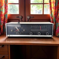 Vintage Milovac TR-707 Clock Radio, Analog Alarm, Retro Bedside Radio, Working, Gift for Vintage Electronics Collector