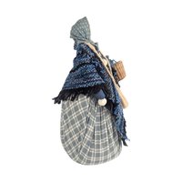 Gretchen Lima Folk Art Doll: Signed Vintage Textile Doll, 1989