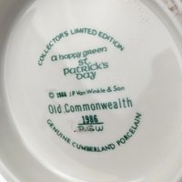 Vintage St. Patrick's Day Decanter: 1986 Old Commonwealth Irish Decor