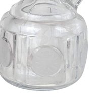 Vintage Fostoria Coin Crystal Urn and Cruet Set - 13" Decorative Glass