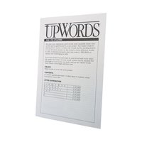 Vintage Upwords Game: 1988 Milton Bradley 3D Word Stacking