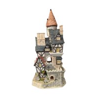 David Winter "Castle in the Air" Figurine: Signed 1991 Fantasy Cottage