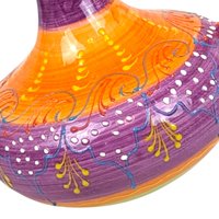 1990s Tilted Ceramic Pitcher, Handmade in Spain