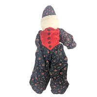 Vintage Handmade Cloth Clown Doll: 20 Inch Folk Art Jester