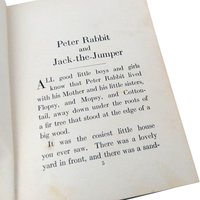 Vintage 1935 Peter Rabbit Jack the Jumper Hardcover: Linda Stevens Almond Illustrated Childrens Book