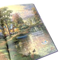Vintage 2003 Thomas Kinkade Memories Journal: Unused Hardcover Keepsake Book