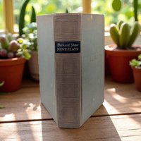 Vintage 1931 Nine Plays Hardcover: Bernard Shaw Dodd Mead Theatre Collection