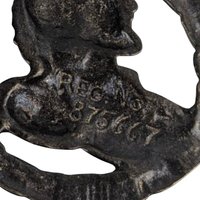 Vintage Shakespeare Brass Medallion, Literary Wall Hanging, Bard of Avon Decor, Gift for English Majors