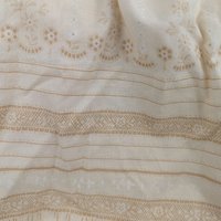 Vintage Handmade Cloth Doll: Long Lace Dress & Bonnet, Folk Art Decor