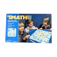 Vintage 1986 Pressman Smath Game: Educational Family Board Game