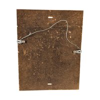 Vintage Bamboo Bird Wall Hanging: Asian Inspired Floral Art