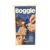 Vintage 1977 Boggle Game: Parker Brothers Word Game, Complete
