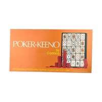 Vintage 1977 Cadaco Poker-Keeno Game: Complete Family Game Night