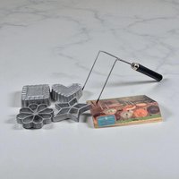 Vintage Nordic Ware Rosette & Timbale Iron Set: Scandinavian Cookie Molds