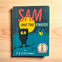 Vintage 1958 P.D. Eastman "Sam and the Firefly": Beginner Books Early Reader Book