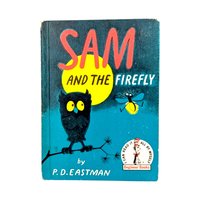 Vintage 1958 P.D. Eastman "Sam and the Firefly": Beginner Books Early Reader Book