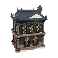 Dept 56 Blenham Street Bank: 1995 Dickens Village Light Up Building