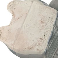 Vintage Ceramic Rabbit with Fence Planter: Whimsical Bunny Decor