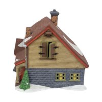 Vintage Dept 56 Bluebird Seed & Bulb Lighted Porcelain House - New England Village Christmas Display