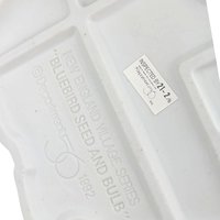 Vintage Dept 56 Bluebird Seed & Bulb Lighted Porcelain House - New England Village Christmas Display