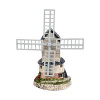 Vintage David Winter Windmill Figurine: 1985 English Cottage Decor with Box