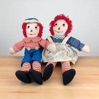 Vintage Raggedy Ann and Andy Dolls: 20" Collectible Classic Toys
