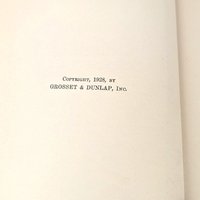 Vintage 1928 Lilac Time Novel: Guy Fowler Hardcover Romance Book