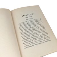 Vintage 1928 Lilac Time Novel: Guy Fowler Hardcover Romance Book