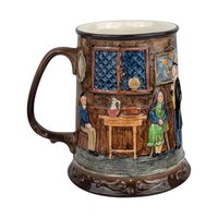 Vintage 1975 Royal Doulton Christmas Carol Tankard: The First Ghost Visits Scrooge