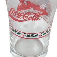 Vintage Coca-Cola Santa Glasses: Libby Christmas Glassware, Set of 4