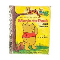 Vintage Little Golden Book Set: Winnie the Pooh, Mother Goose & More
