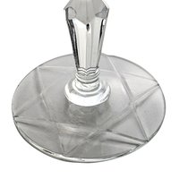 Etched Rock Sharpe Jefferson Water Glasses - Mid-Century Barware, Set of 5