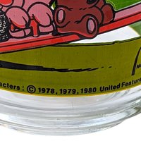Vintage Garfield Glass Mug Set: 1978 Collectible Cartoon Glasses