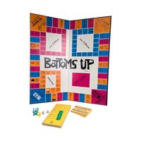 Vintage 1969 Bottoms Up Board Game: 60s Adult Party Gag Gift