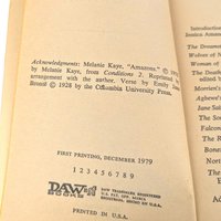 Vintage 1979 Amazons! Anthology: Feminist Sci-Fi, Heroic Fantasy