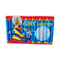 Vintage 1990 Clown Around Animated Toy: Battery Operated Circus Collectible