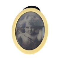 Vintage Framed "Cupid Awake" Print: Small Romantic Mythology Wall Art