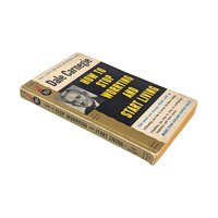Vintage Dale Carnegie How to Stop Worrying and Start Living: 1950s Pocket Edition
